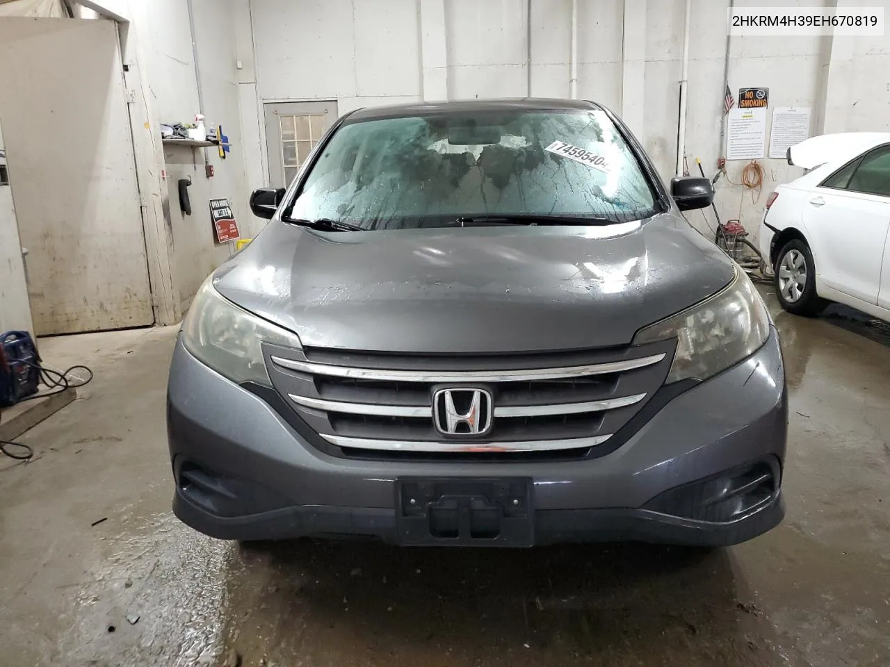 2014 Honda Cr-V Lx VIN: 2HKRM4H39EH670819 Lot: 74595404