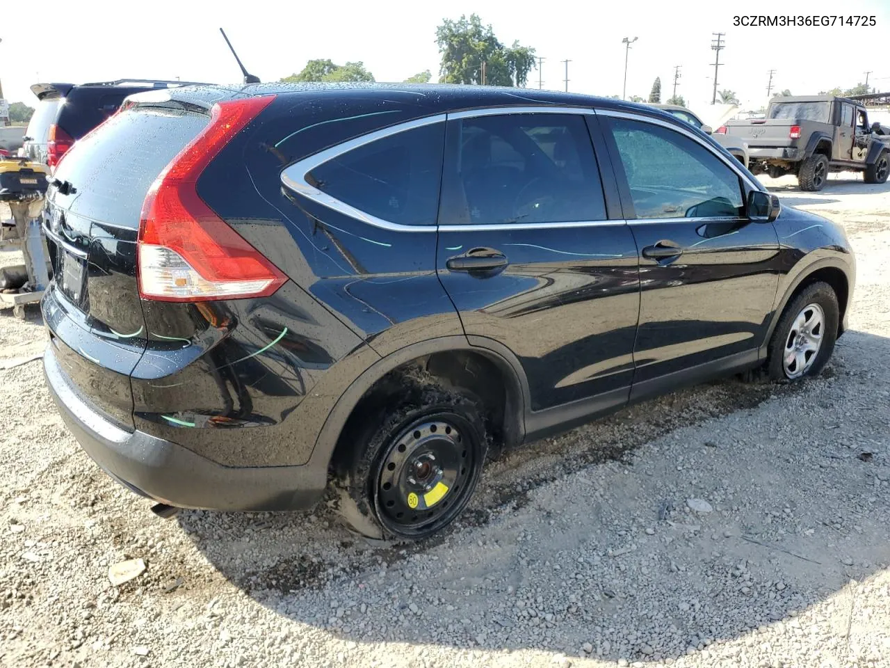 2014 Honda Cr-V Lx VIN: 3CZRM3H36EG714725 Lot: 74622404