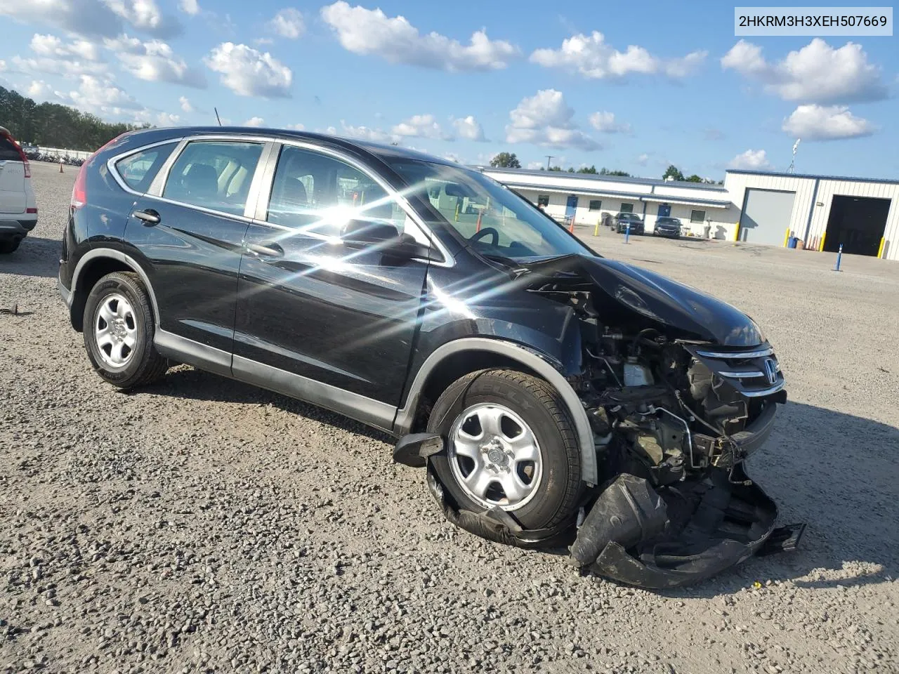 2014 Honda Cr-V Lx VIN: 2HKRM3H3XEH507669 Lot: 74681284