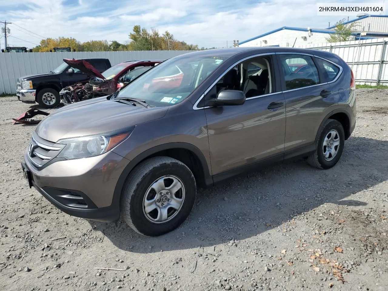 2014 Honda Cr-V Lx VIN: 2HKRM4H3XEH681604 Lot: 74721194