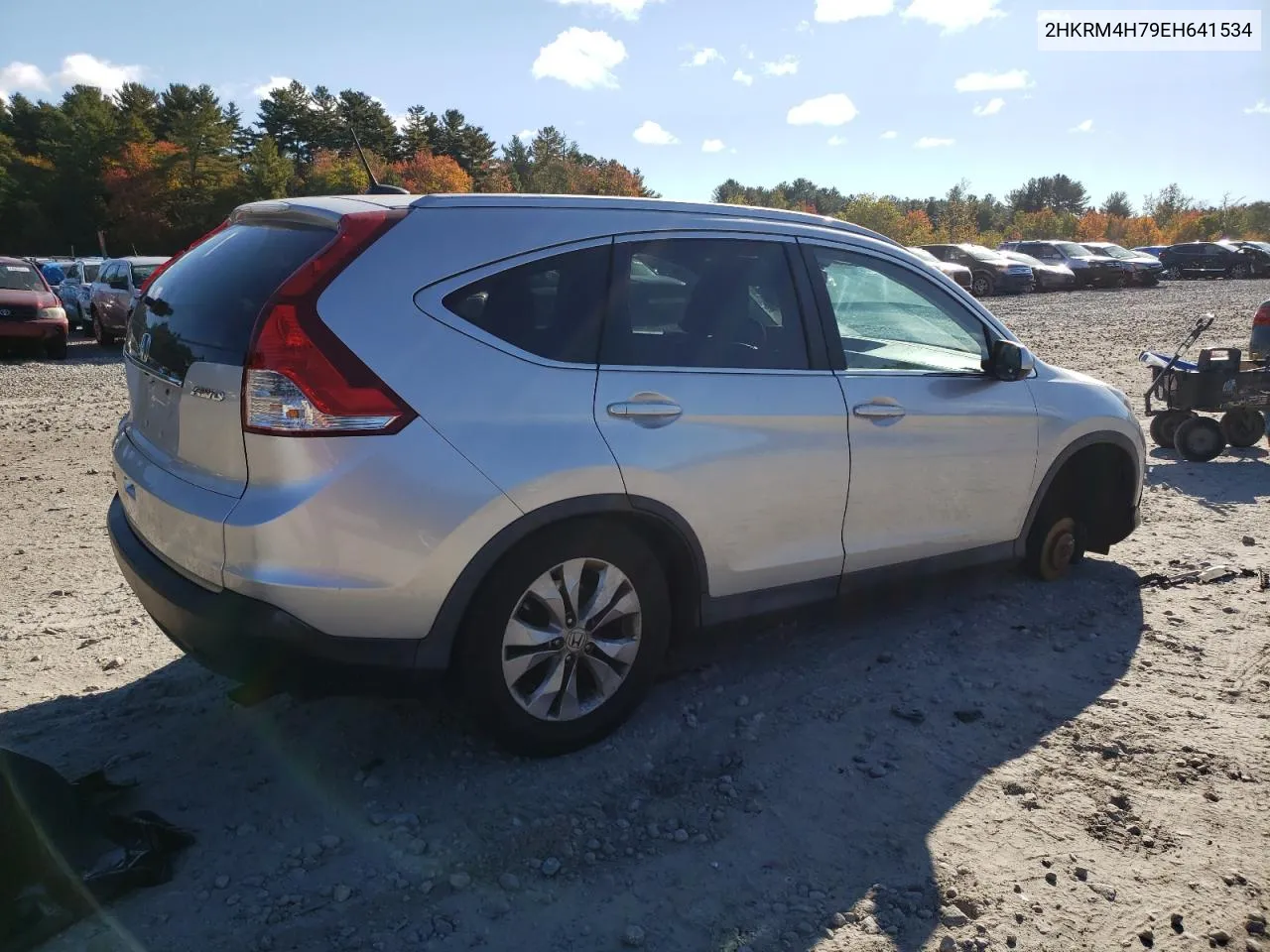 2014 Honda Cr-V Exl VIN: 2HKRM4H79EH641534 Lot: 75169394