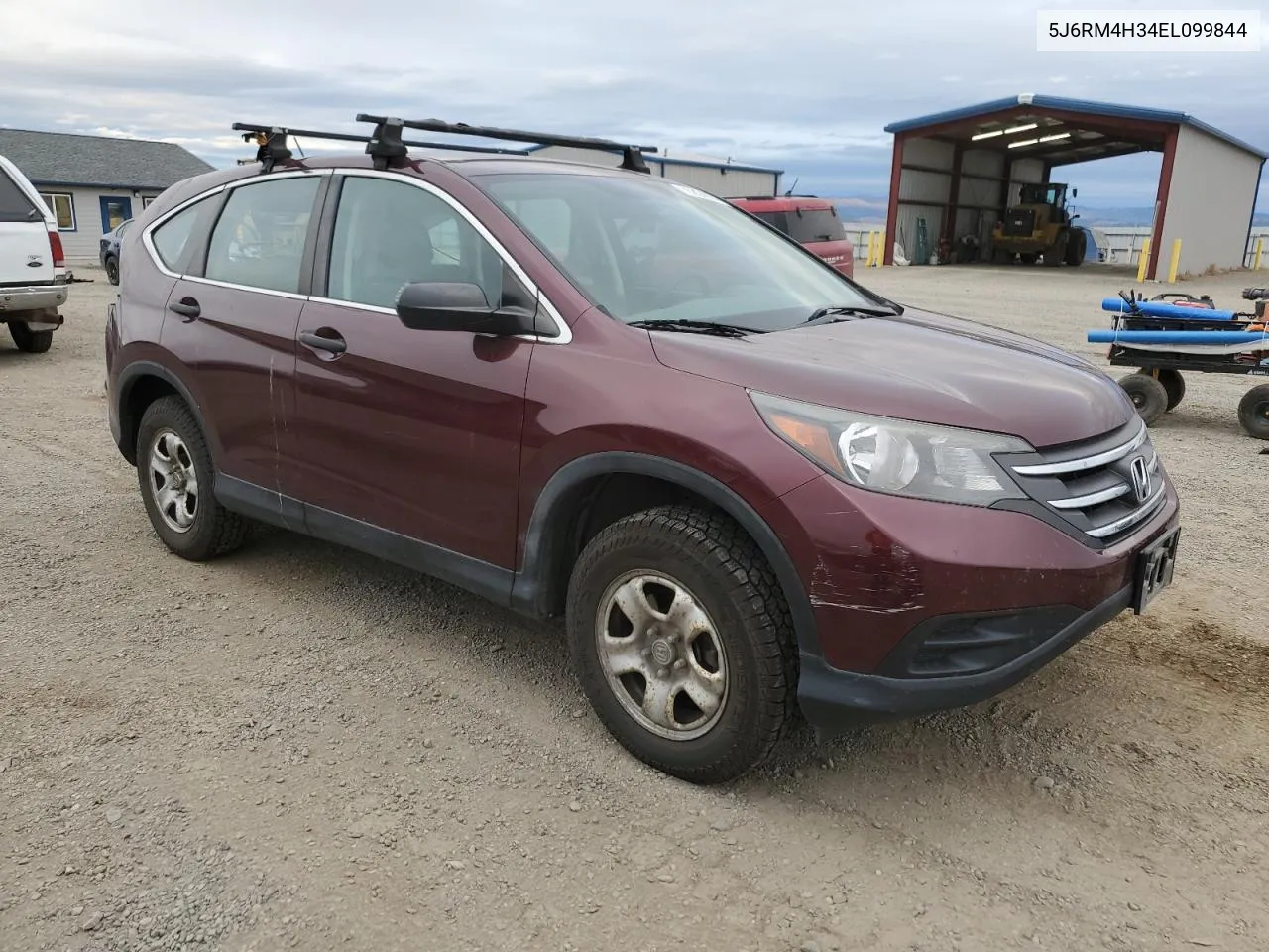 2014 Honda Cr-V Lx VIN: 5J6RM4H34EL099844 Lot: 75834874