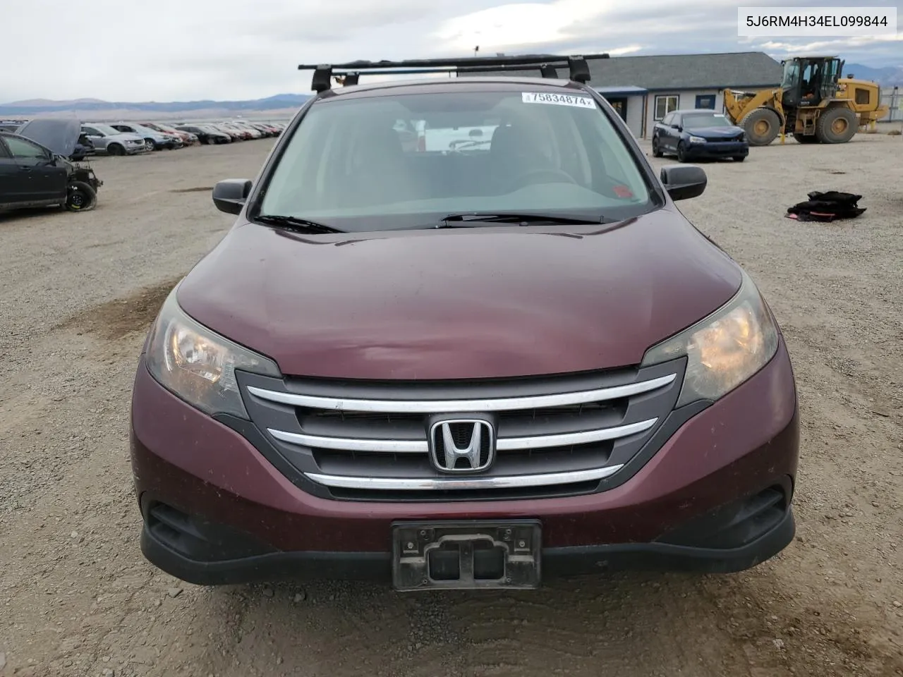 2014 Honda Cr-V Lx VIN: 5J6RM4H34EL099844 Lot: 75834874