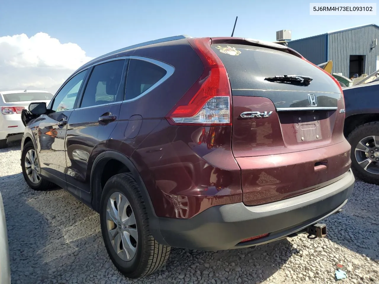 2014 Honda Cr-V Exl VIN: 5J6RM4H73EL093102 Lot: 75848064