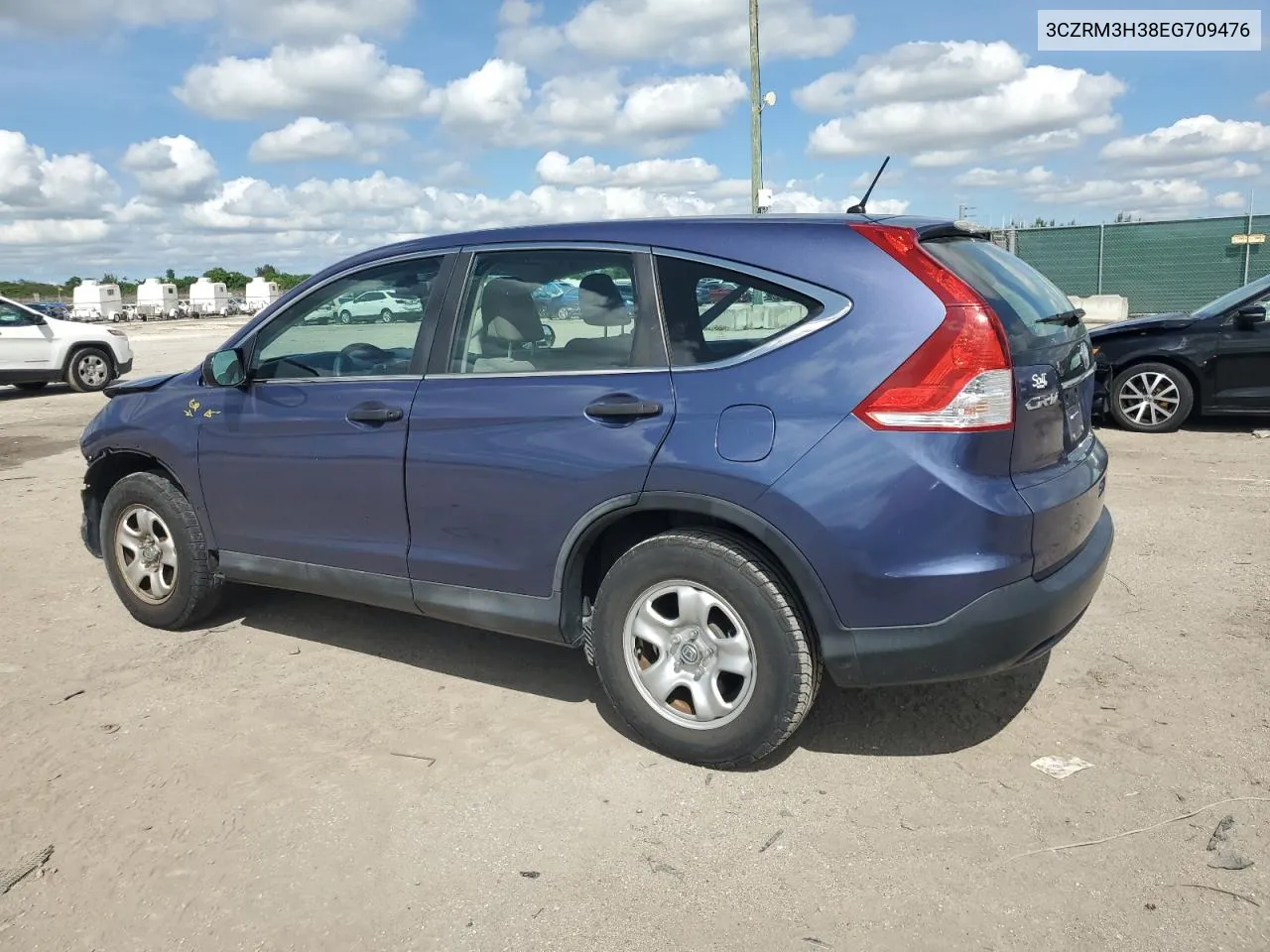 2014 Honda Cr-V Lx VIN: 3CZRM3H38EG709476 Lot: 75904084