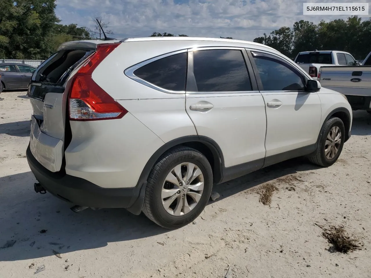 2014 Honda Cr-V Exl VIN: 5J6RM4H71EL115615 Lot: 76353664