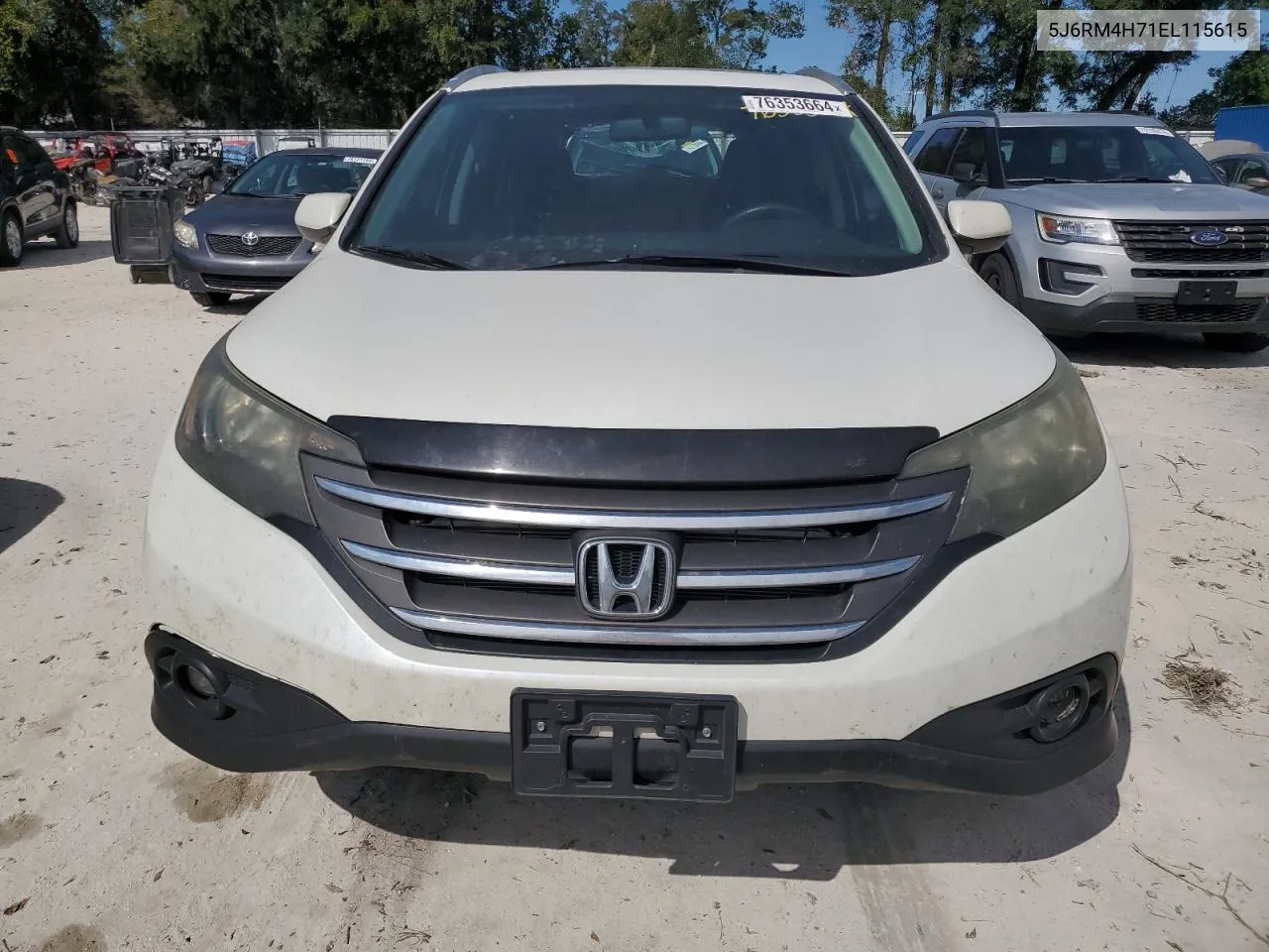 2014 Honda Cr-V Exl VIN: 5J6RM4H71EL115615 Lot: 76353664