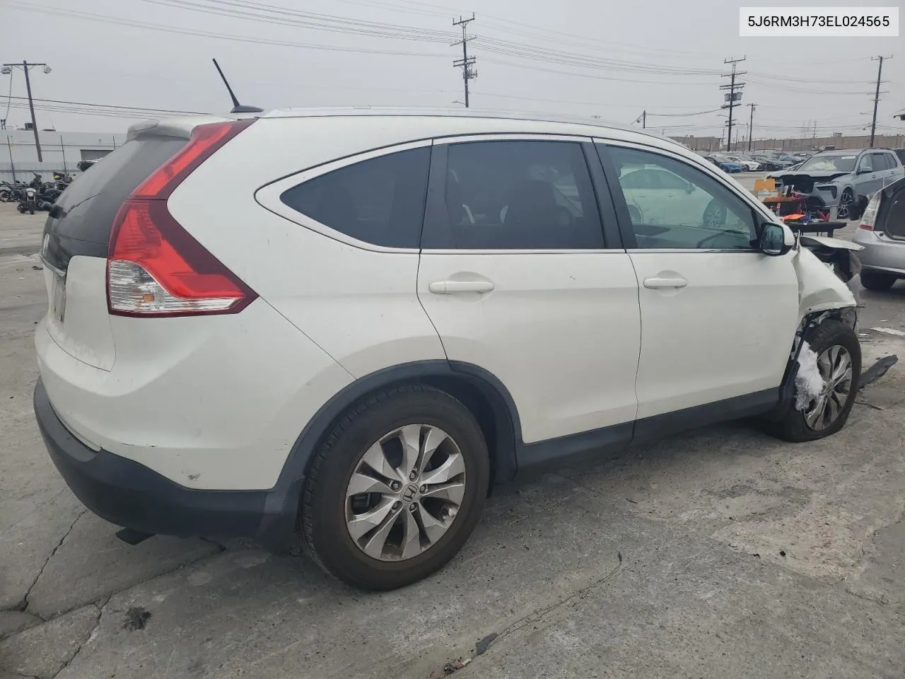 2014 Honda Cr-V Exl VIN: 5J6RM3H73EL024565 Lot: 76394804