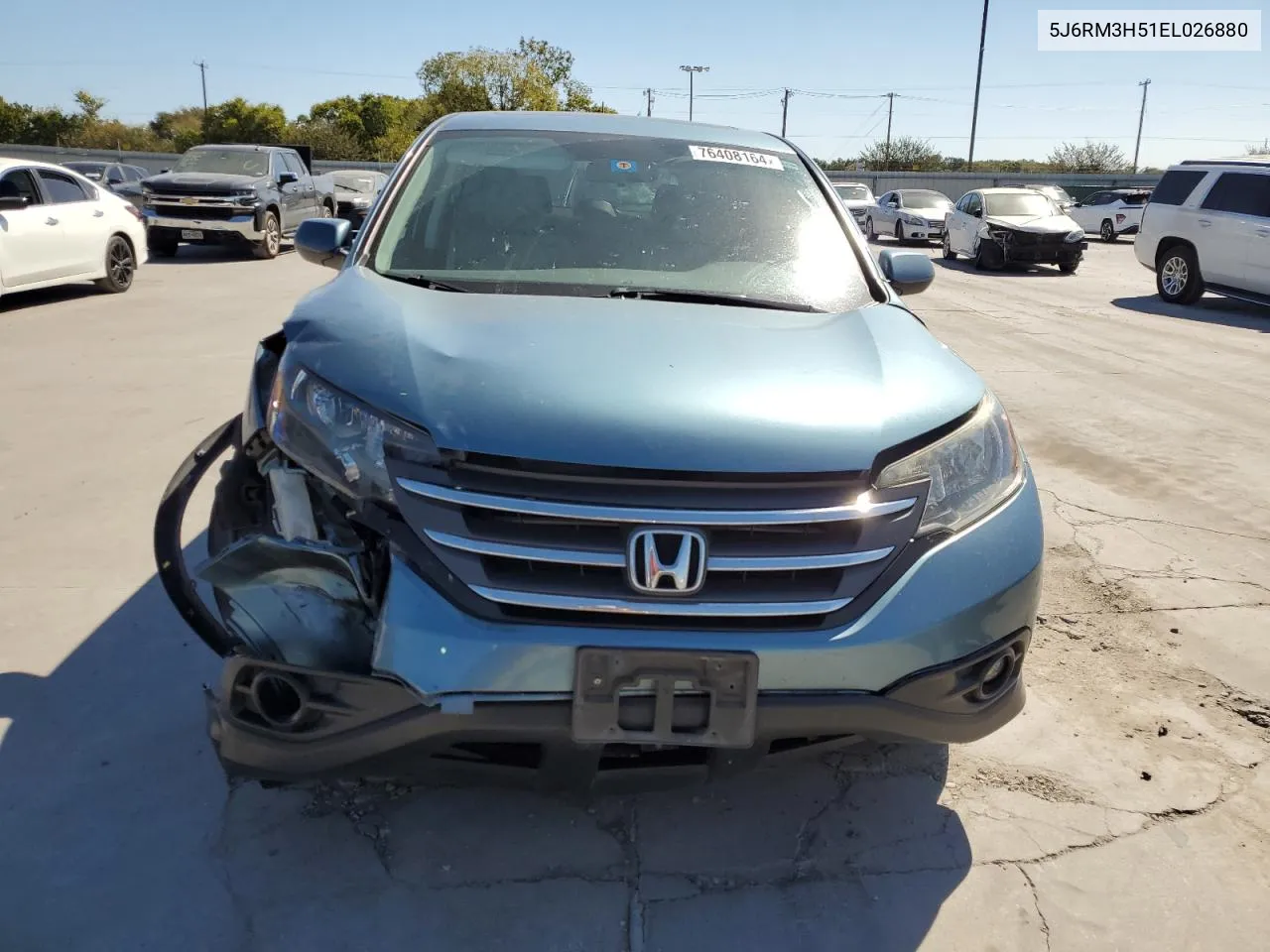 5J6RM3H51EL026880 2014 Honda Cr-V Ex