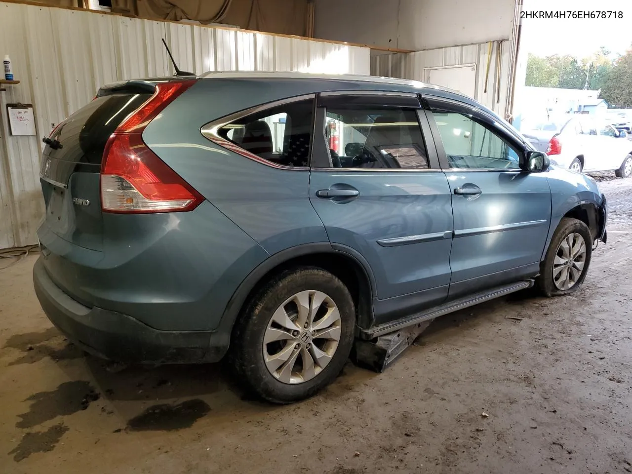 2HKRM4H76EH678718 2014 Honda Cr-V Exl