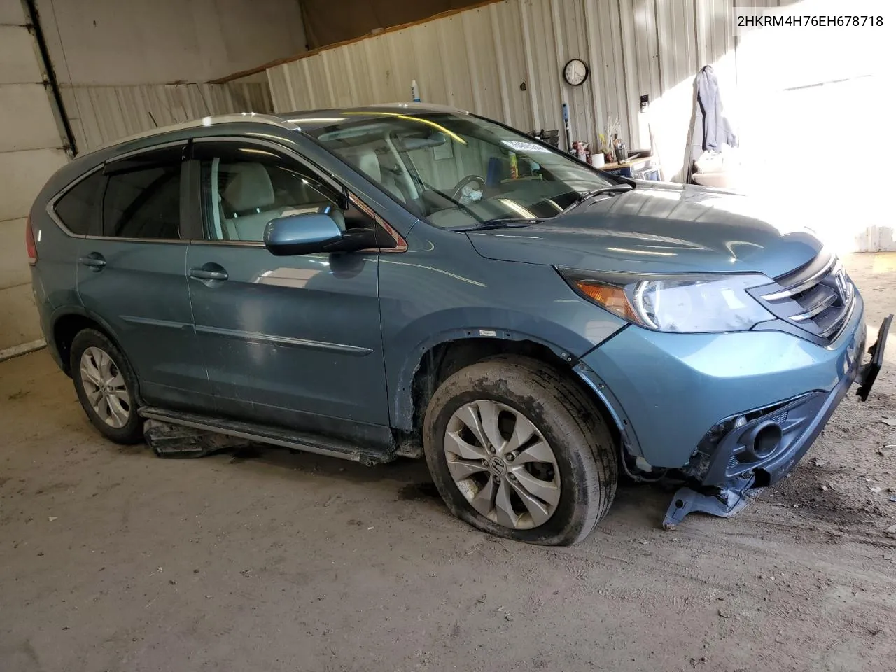 2HKRM4H76EH678718 2014 Honda Cr-V Exl