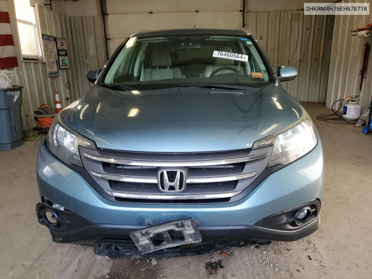 2014 Honda Cr-V Exl VIN: 2HKRM4H76EH678718 Lot: 76460564