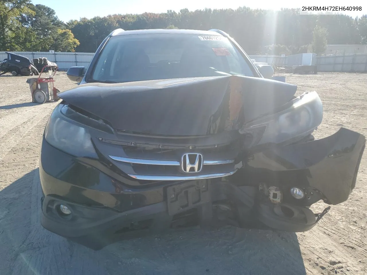 2014 Honda Cr-V Exl VIN: 2HKRM4H72EH640998 Lot: 76601234