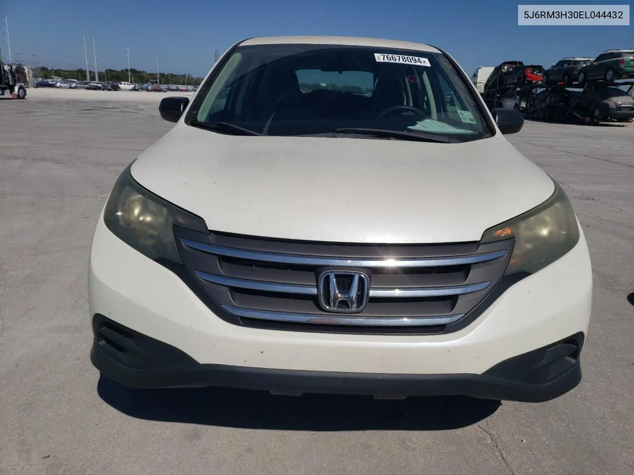 2014 Honda Cr-V Lx VIN: 5J6RM3H30EL044432 Lot: 76678094