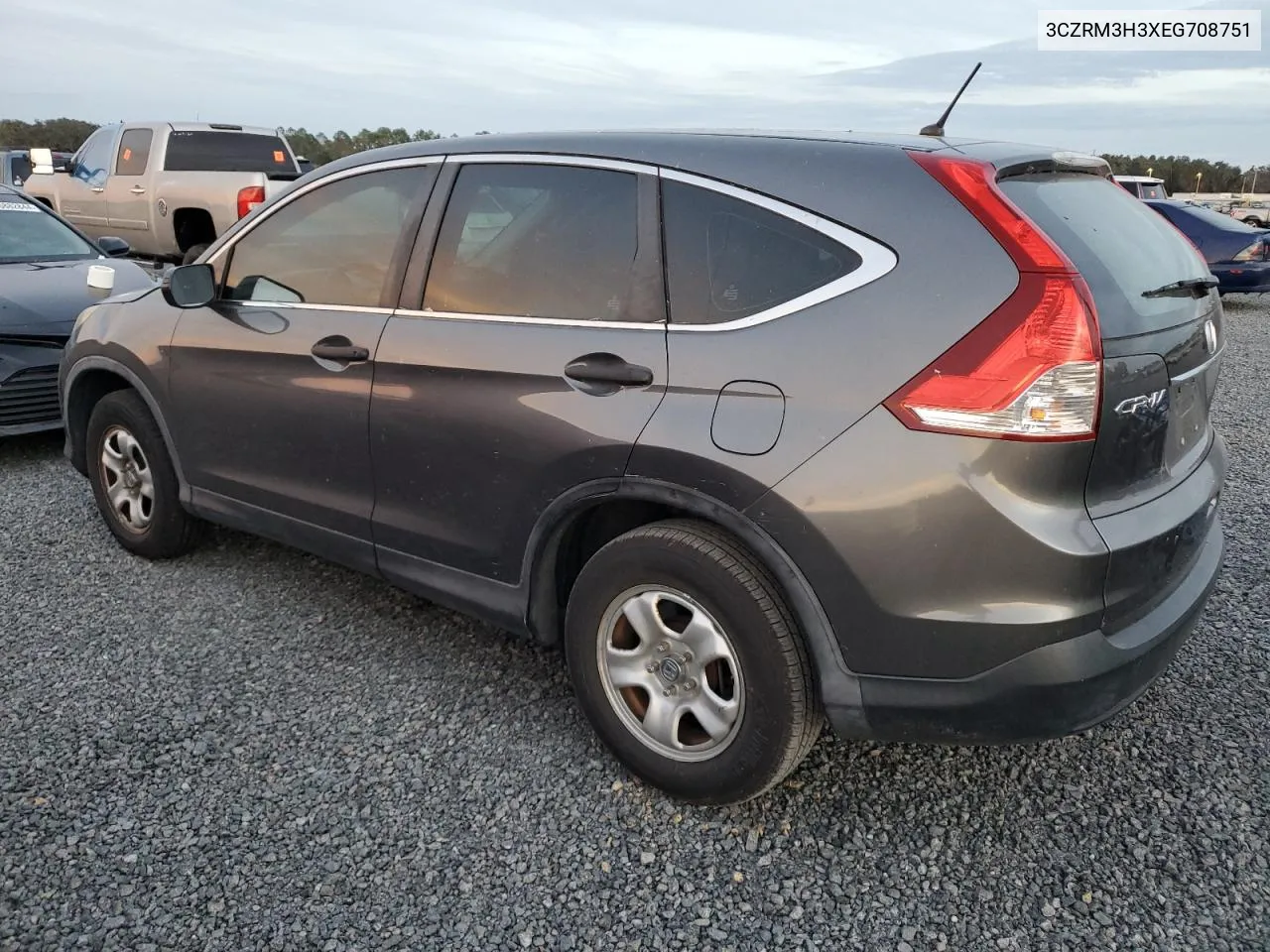 2014 Honda Cr-V Lx VIN: 3CZRM3H3XEG708751 Lot: 76709364