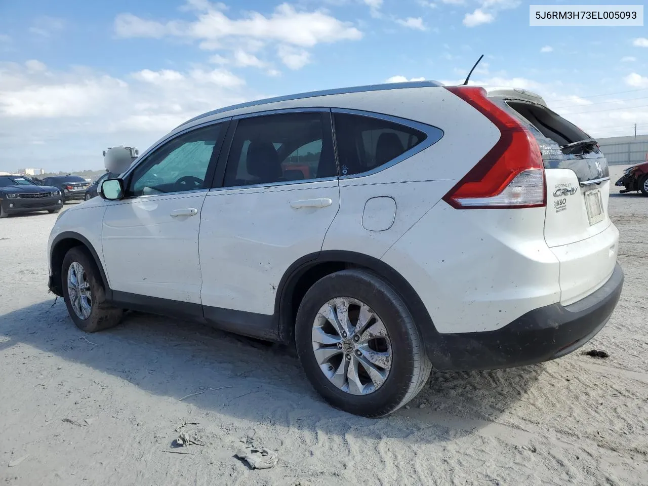 2014 Honda Cr-V Exl VIN: 5J6RM3H73EL005093 Lot: 76830354