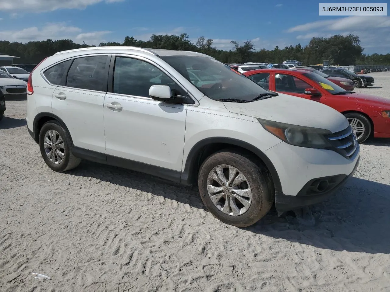 2014 Honda Cr-V Exl VIN: 5J6RM3H73EL005093 Lot: 76830354