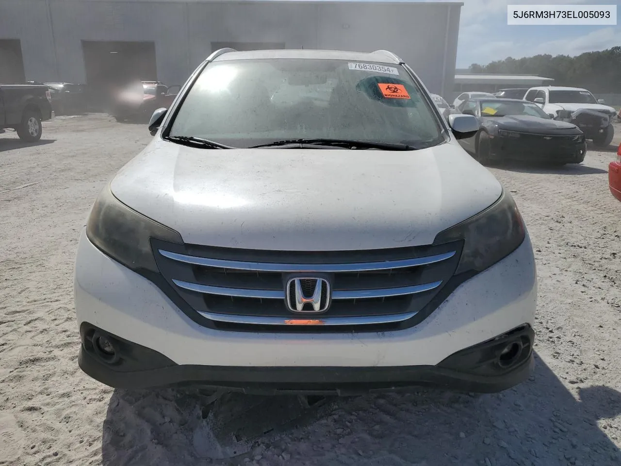 2014 Honda Cr-V Exl VIN: 5J6RM3H73EL005093 Lot: 76830354