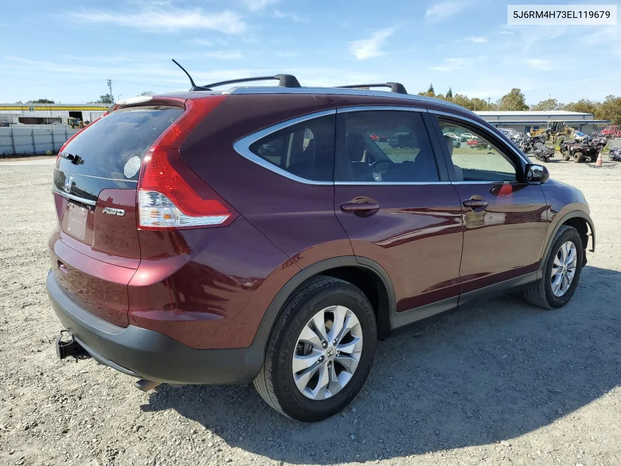 5J6RM4H73EL119679 2014 Honda Cr-V Exl