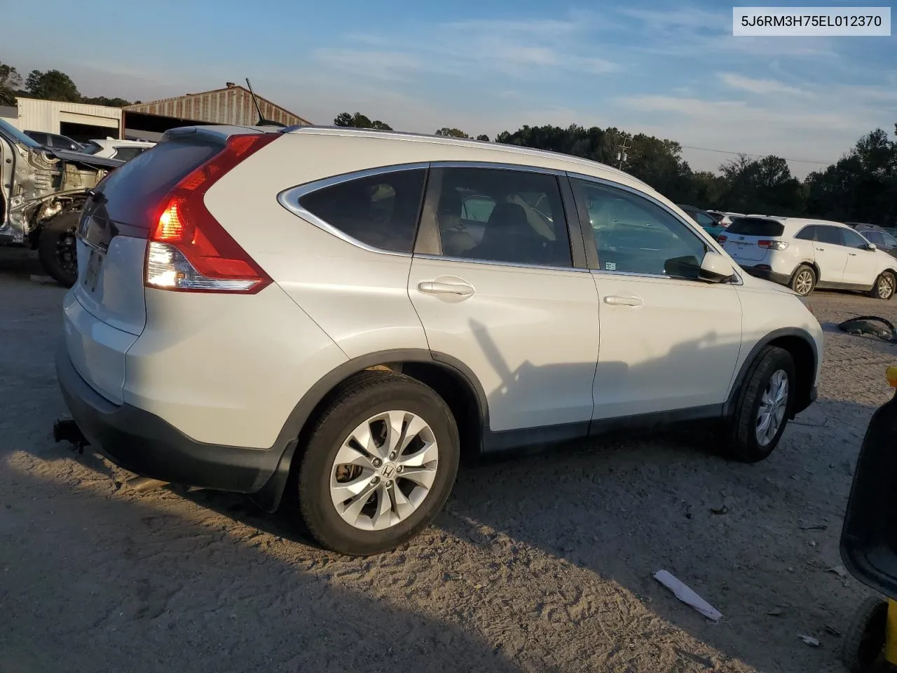 2014 Honda Cr-V Exl VIN: 5J6RM3H75EL012370 Lot: 76848764