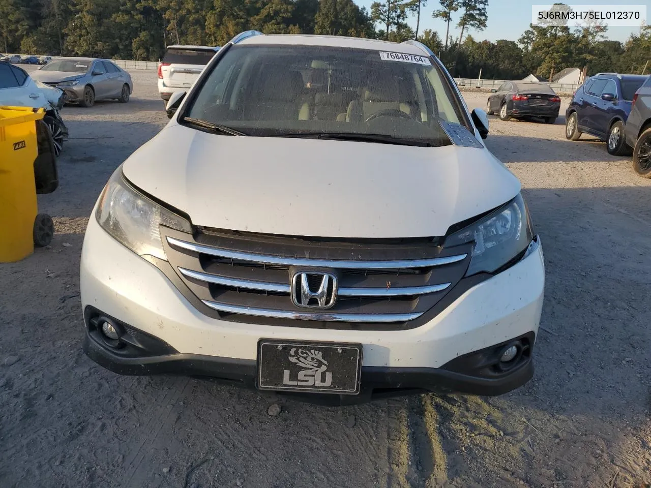 2014 Honda Cr-V Exl VIN: 5J6RM3H75EL012370 Lot: 76848764