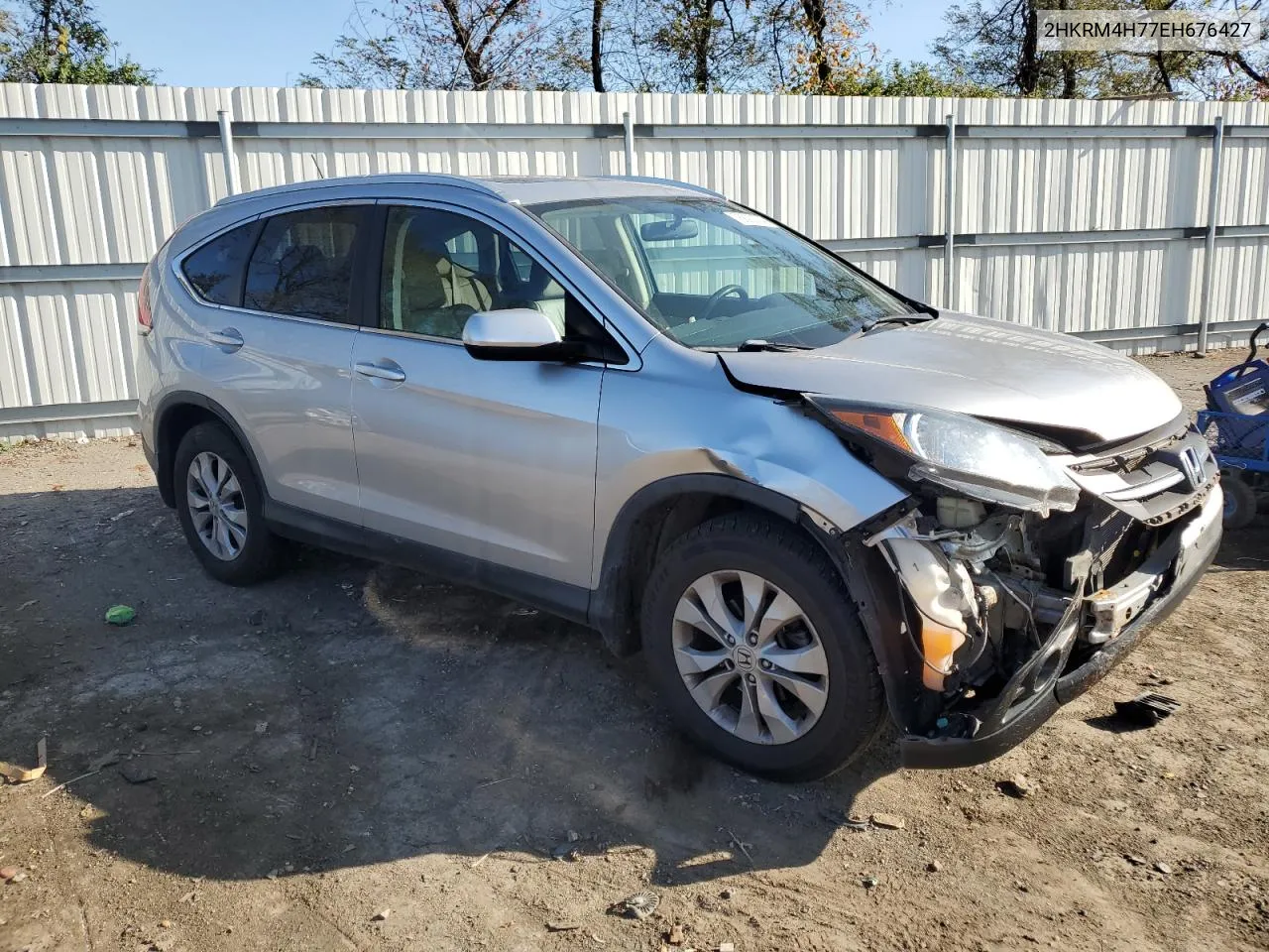 2014 Honda Cr-V Exl VIN: 2HKRM4H77EH676427 Lot: 76892864