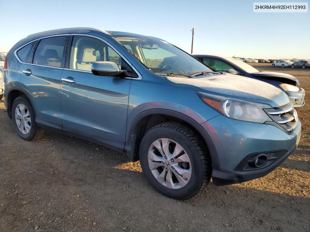 2014 Honda Cr-V Touring VIN: 2HKRM4H92EH112993 Lot: 77002494