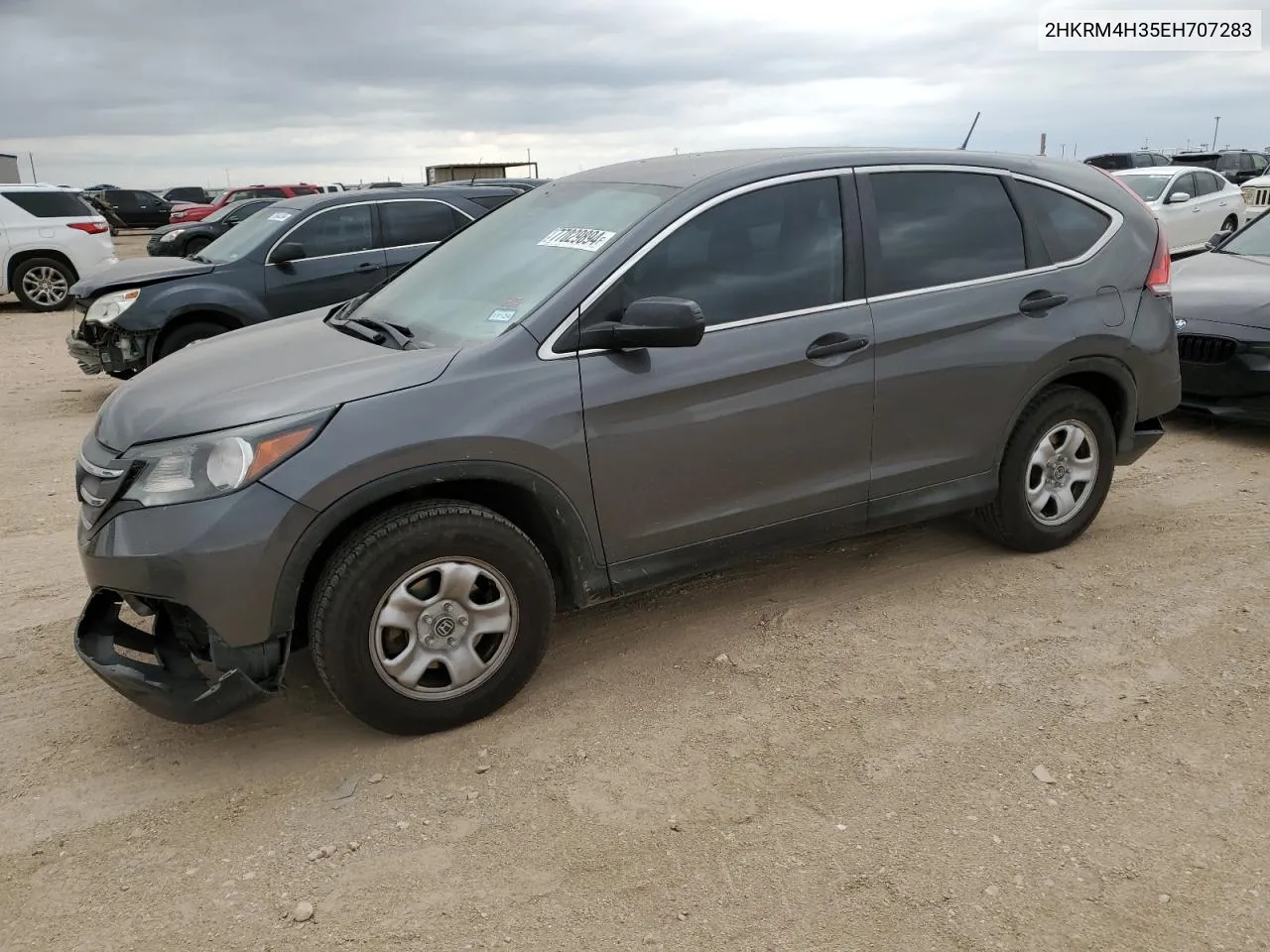 2HKRM4H35EH707283 2014 Honda Cr-V Lx