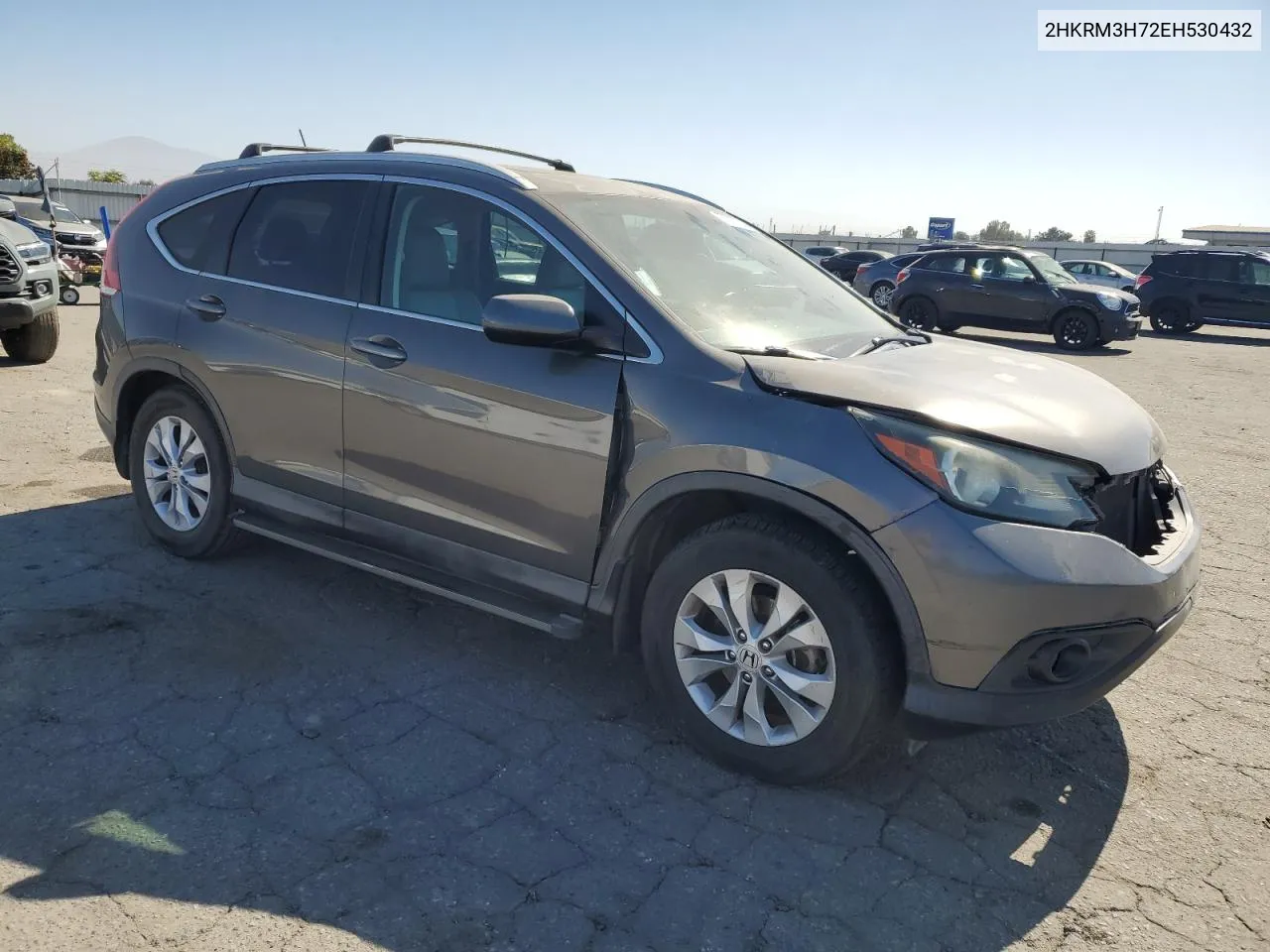 2014 Honda Cr-V Exl VIN: 2HKRM3H72EH530432 Lot: 77036234