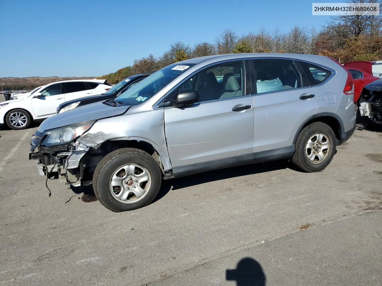 2014 Honda Cr-V Lx VIN: 2HKRM4H32EH680608 Lot: 77067304