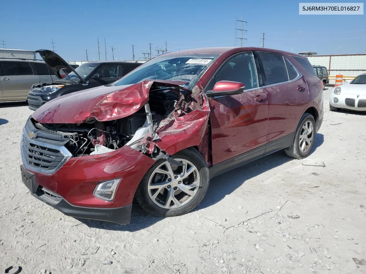 2014 Honda Cr-V Exl VIN: 5J6RM3H70EL016827 Lot: 77261874