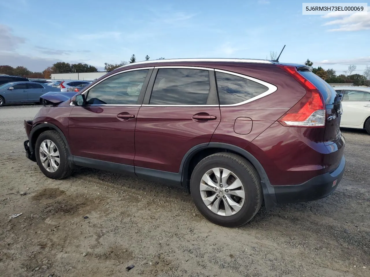 2014 Honda Cr-V Exl VIN: 5J6RM3H73EL000069 Lot: 77291704