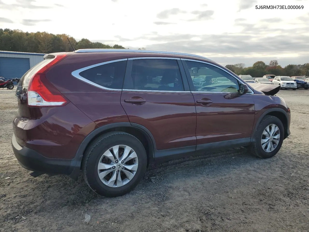 2014 Honda Cr-V Exl VIN: 5J6RM3H73EL000069 Lot: 77291704