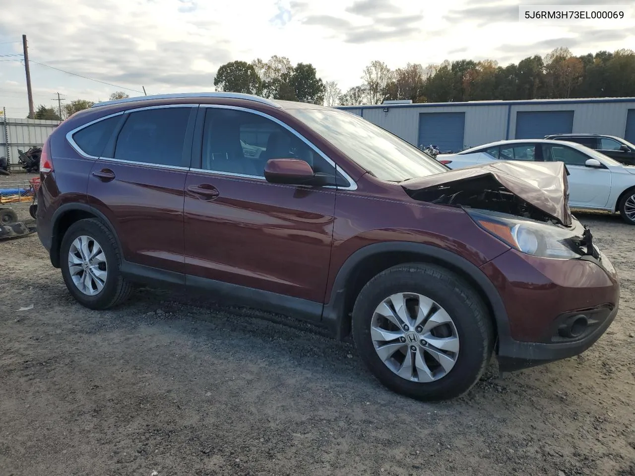 2014 Honda Cr-V Exl VIN: 5J6RM3H73EL000069 Lot: 77291704