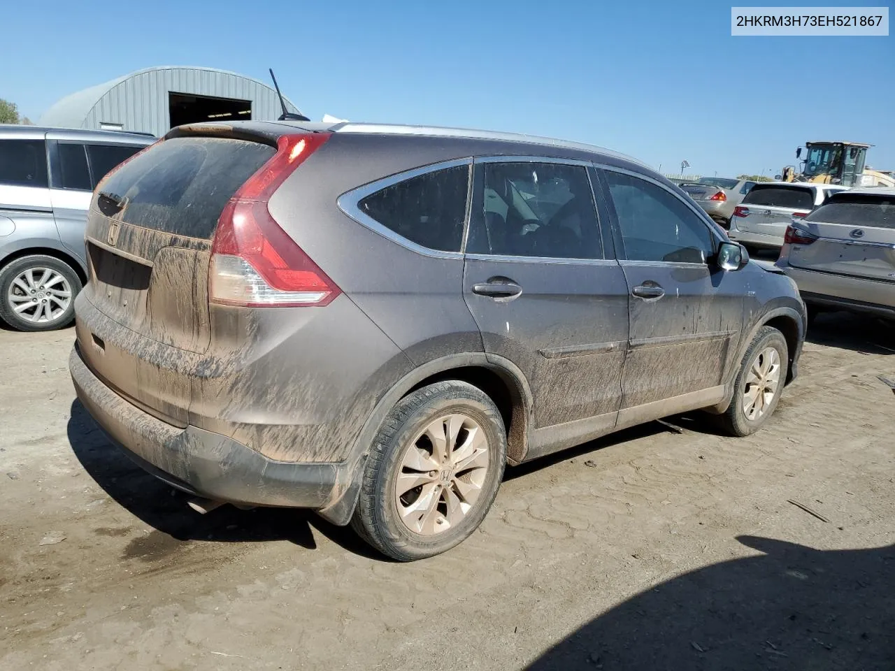 2014 Honda Cr-V Exl VIN: 2HKRM3H73EH521867 Lot: 77329994