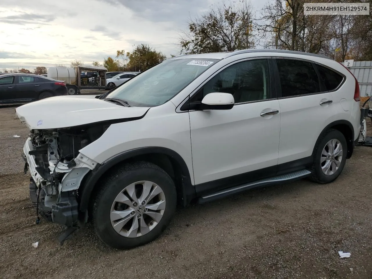 2HKRM4H91EH129574 2014 Honda Cr-V Touring