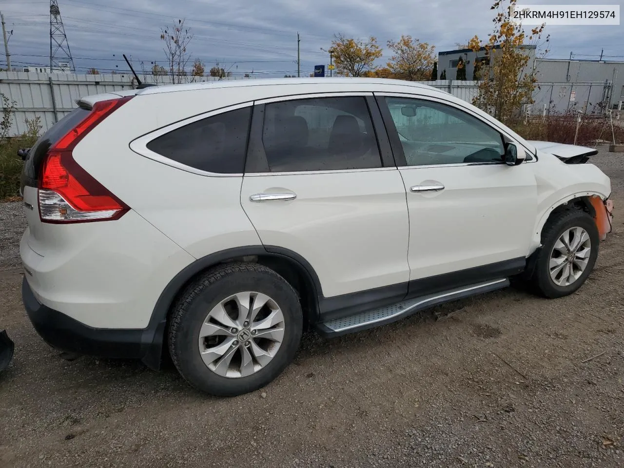 2014 Honda Cr-V Touring VIN: 2HKRM4H91EH129574 Lot: 77339284