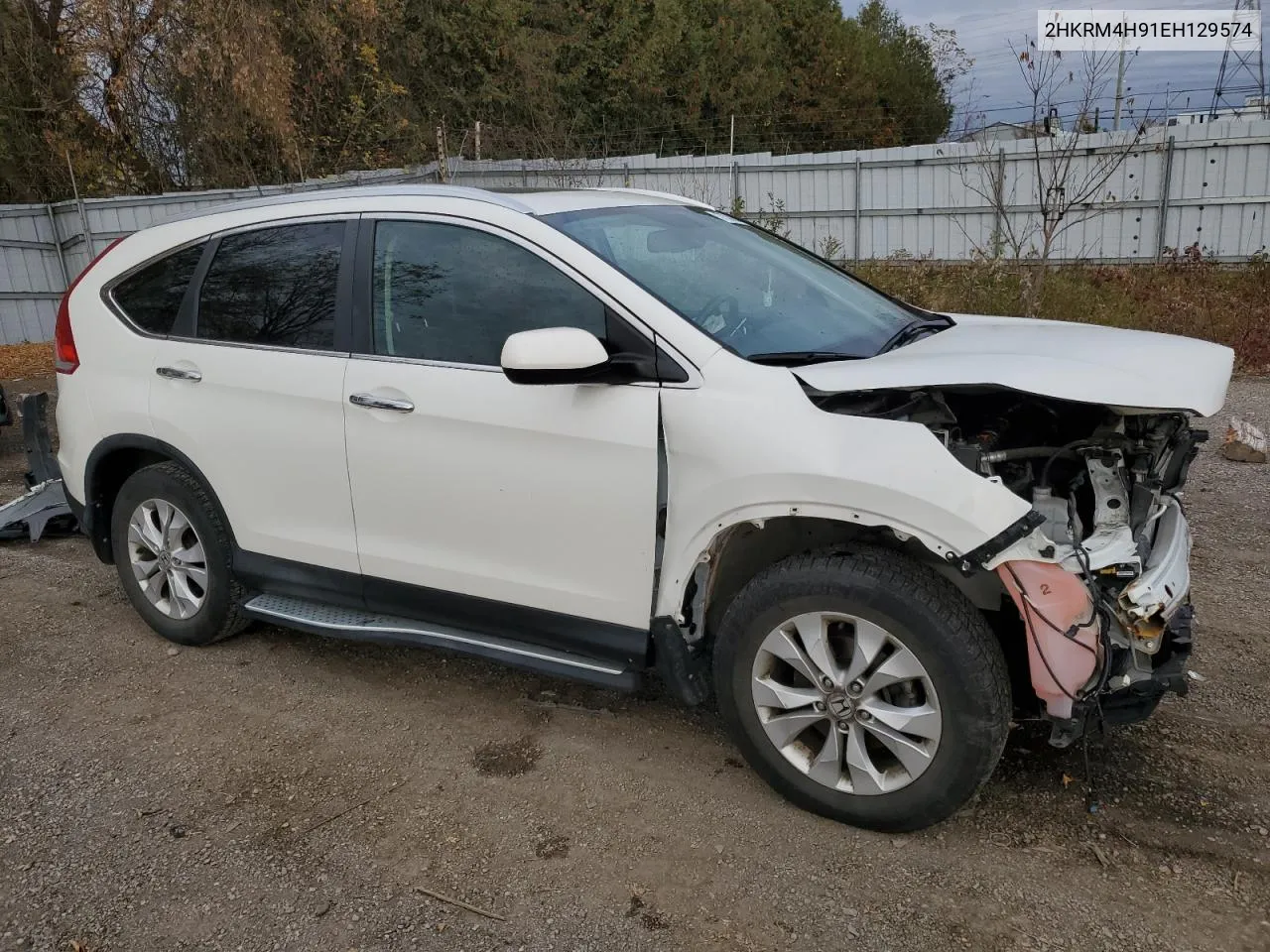 2HKRM4H91EH129574 2014 Honda Cr-V Touring