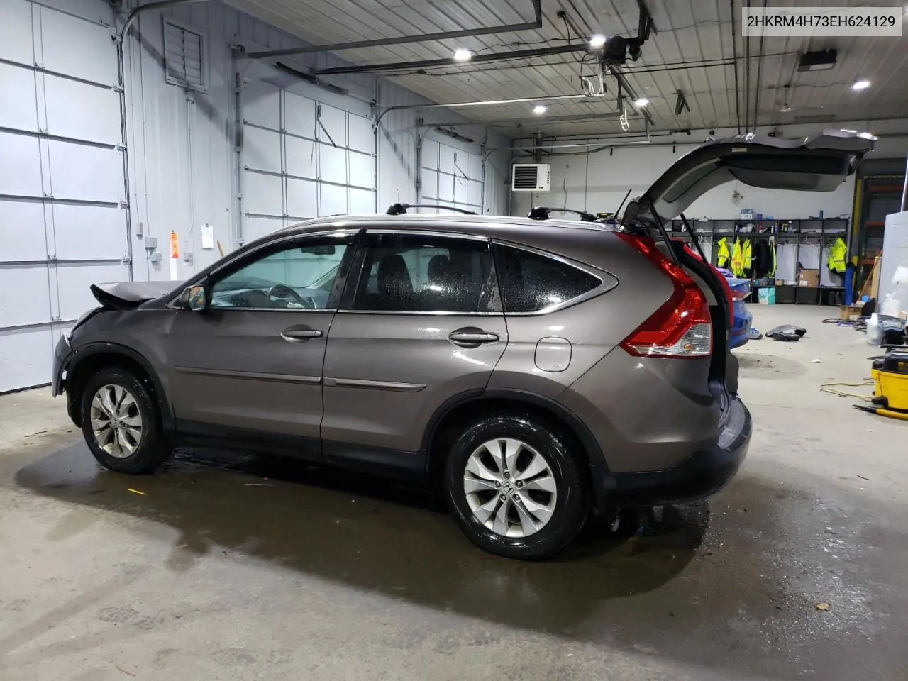 2014 Honda Cr-V Exl VIN: 2HKRM4H73EH624129 Lot: 77372734