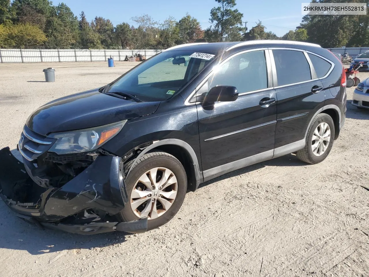 2014 Honda Cr-V Exl VIN: 2HKRM3H73EH552813 Lot: 77541214