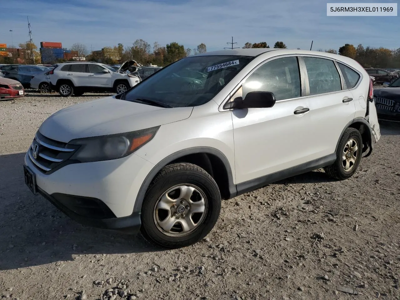 2014 Honda Cr-V Lx VIN: 5J6RM3H3XEL011969 Lot: 77554684