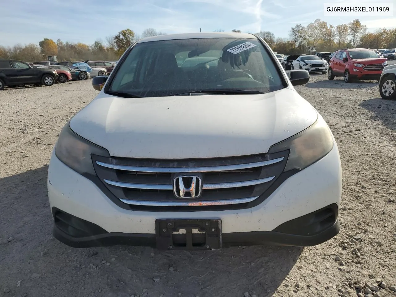 2014 Honda Cr-V Lx VIN: 5J6RM3H3XEL011969 Lot: 77554684