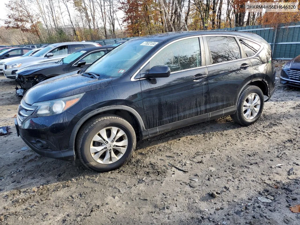 2014 Honda Cr-V Ex VIN: 2HKRM4H56EH646320 Lot: 77632134