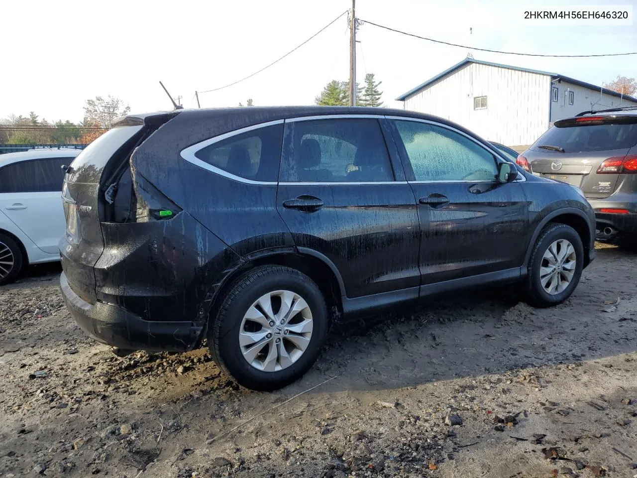 2HKRM4H56EH646320 2014 Honda Cr-V Ex