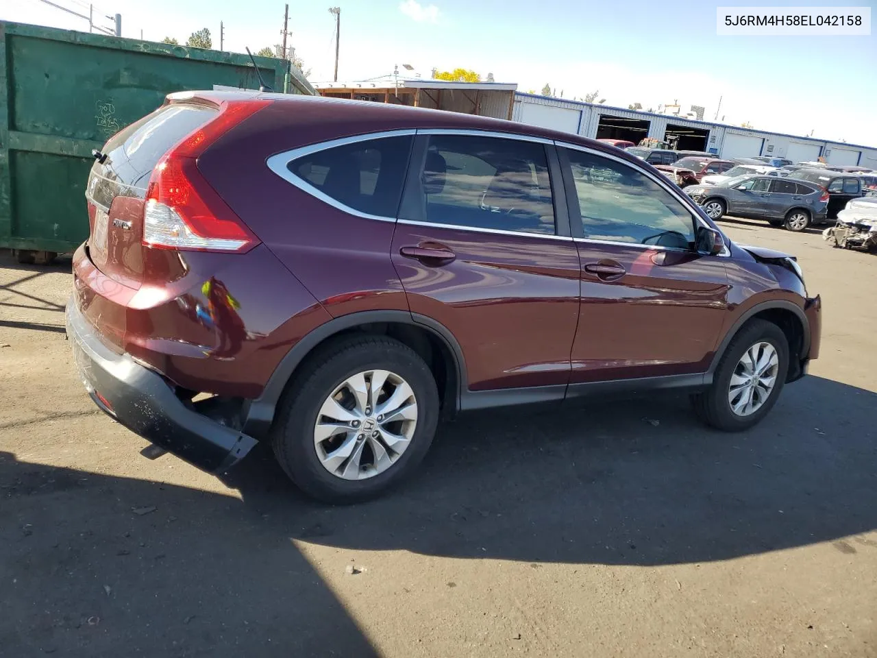 2014 Honda Cr-V Ex VIN: 5J6RM4H58EL042158 Lot: 77698624