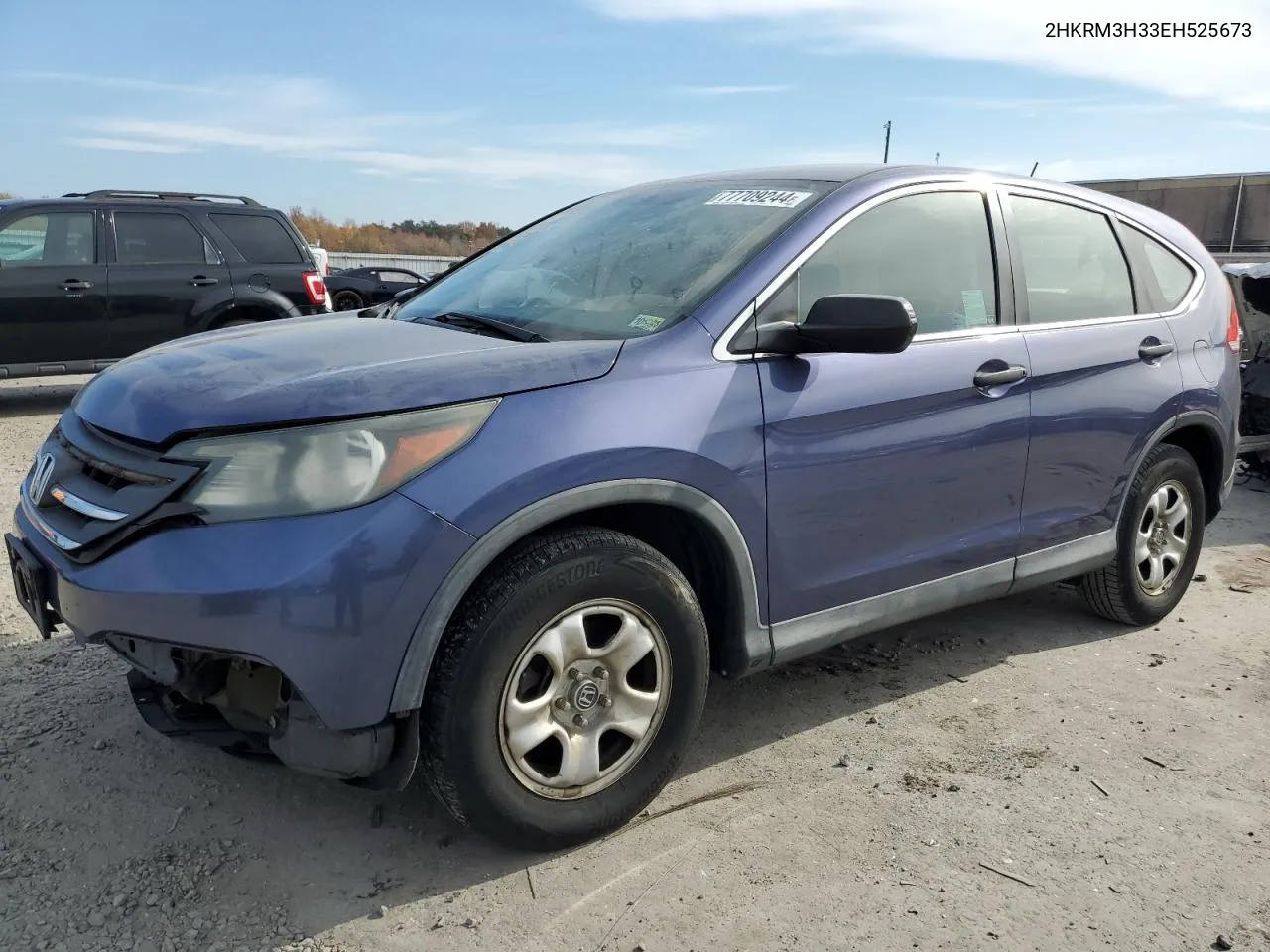 2014 Honda Cr-V Lx VIN: 2HKRM3H33EH525673 Lot: 77709244