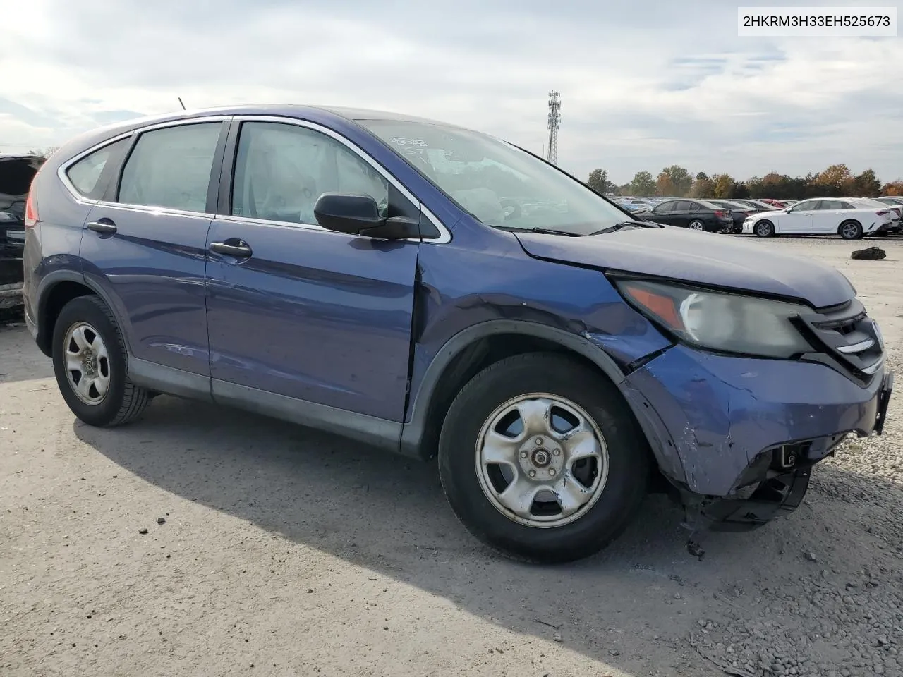 2014 Honda Cr-V Lx VIN: 2HKRM3H33EH525673 Lot: 77709244