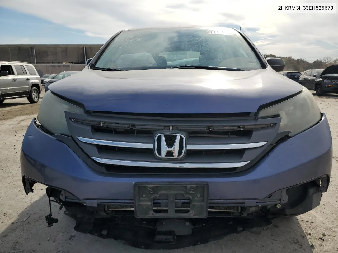 2014 Honda Cr-V Lx VIN: 2HKRM3H33EH525673 Lot: 77709244