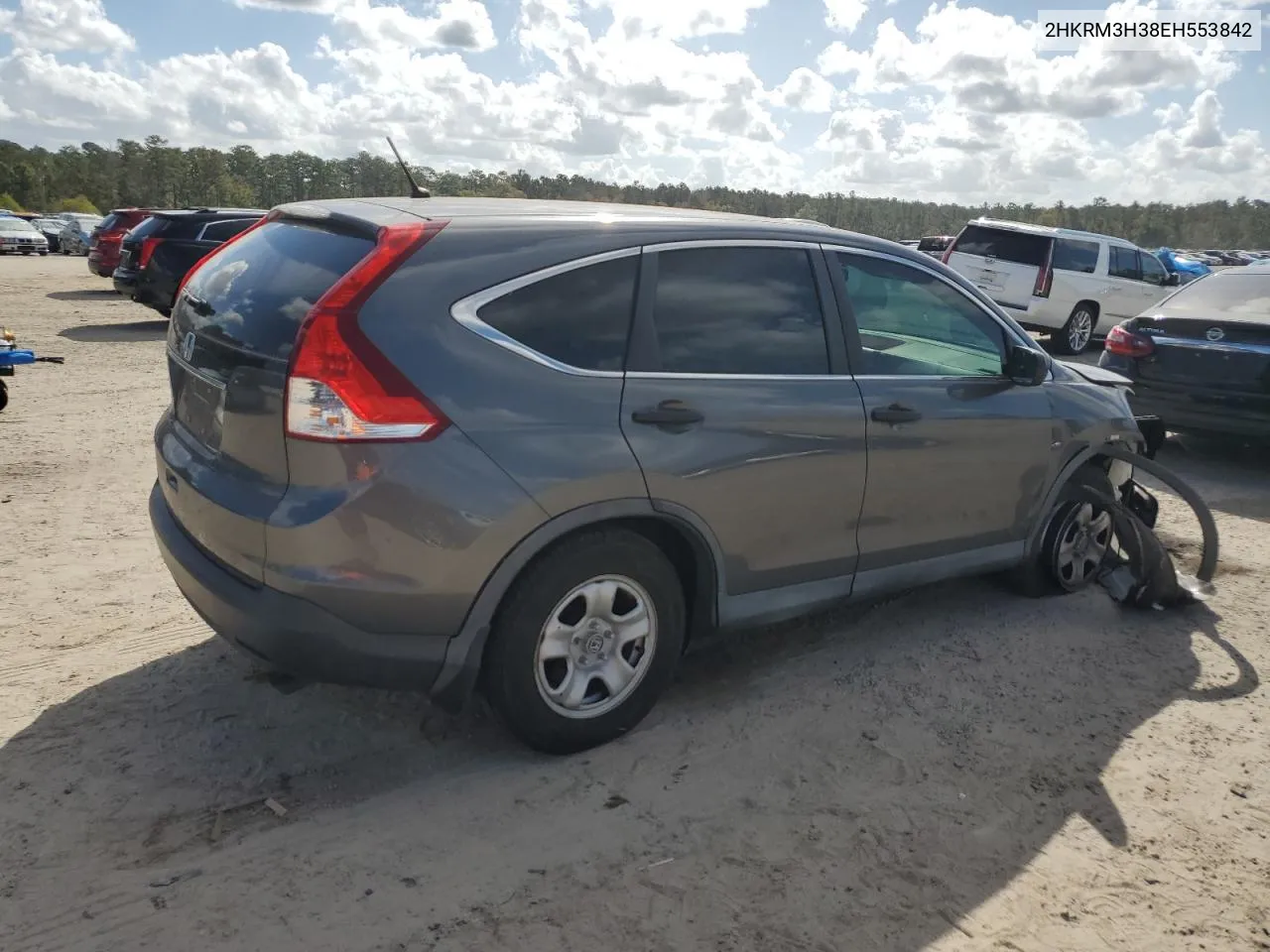 2014 Honda Cr-V Lx VIN: 2HKRM3H38EH553842 Lot: 77885734