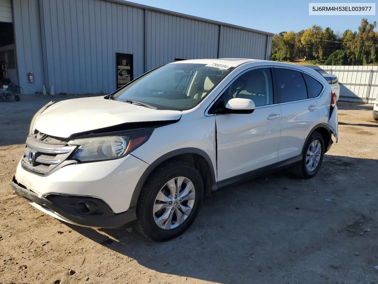 2014 Honda Cr-V Ex VIN: 5J6RM4H53EL003977 Lot: 77958104